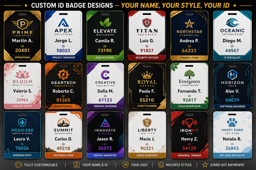 CUSTOM LOCKER or ID STICKERS — MADE JUST FOR YOU! 🔥
